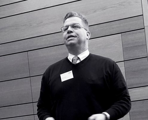 Workshop-Moderator Harry Flint